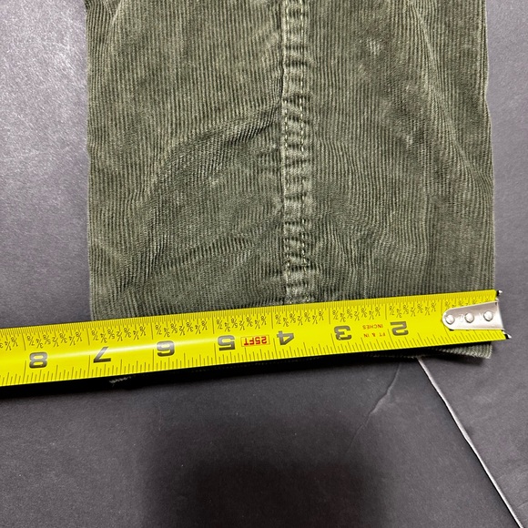 Levi’s 511 Slim Fit Corduroy Pants Olive Green W33 L32 - Picture 11 of 16